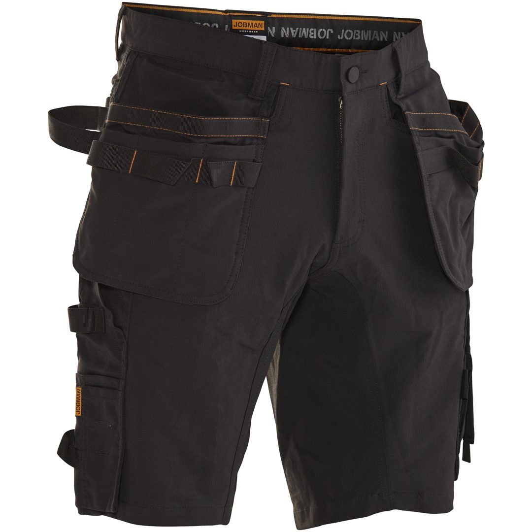 Hantverksshorts Stretch 2196 Advanced Svart Jobman C44