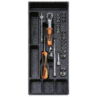 Hard Thermoformed Tray with 1/4' Tools BETA