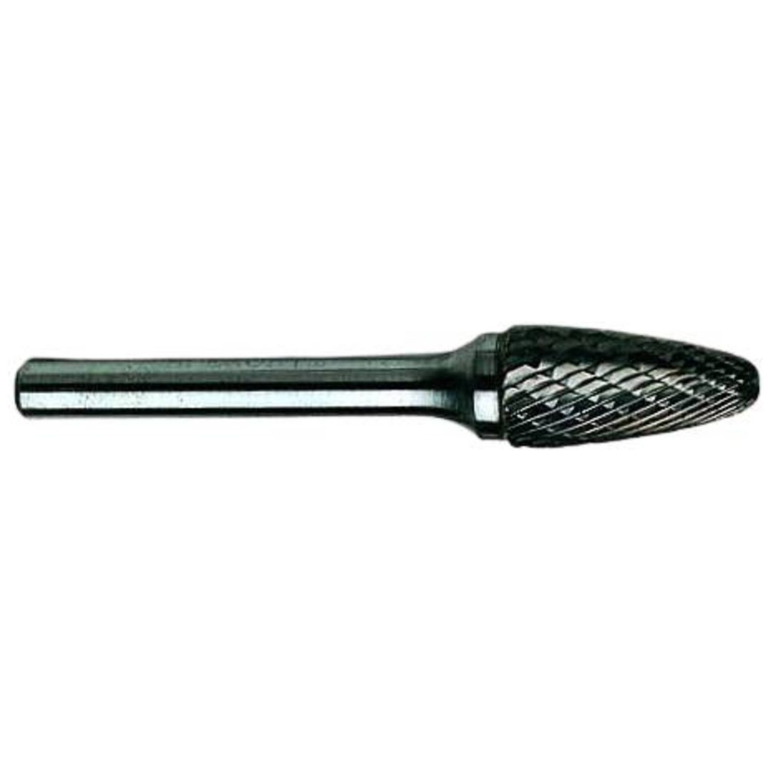 Hårdmetallfil BDX Double Cut (form F) NORTON HÅRDMETALLFIL BDX DC F 6X18X6