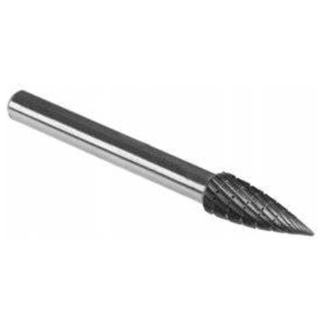 Hårdmetallfil BDX Double Cut (form G) NORTON HÅRDMETALLFIL BDX DC G 8X19X6