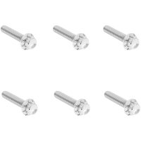 HARDWARE KIT TITANIUM 12-PNT M8G2 CLUTCH COVER PLSH