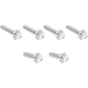 HARDWARE KIT TITANIUM 12-PNT M8/TC CBL CLUTCH PLSH