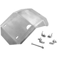 Hasplåt Aluminium Silver MOOSE RACING