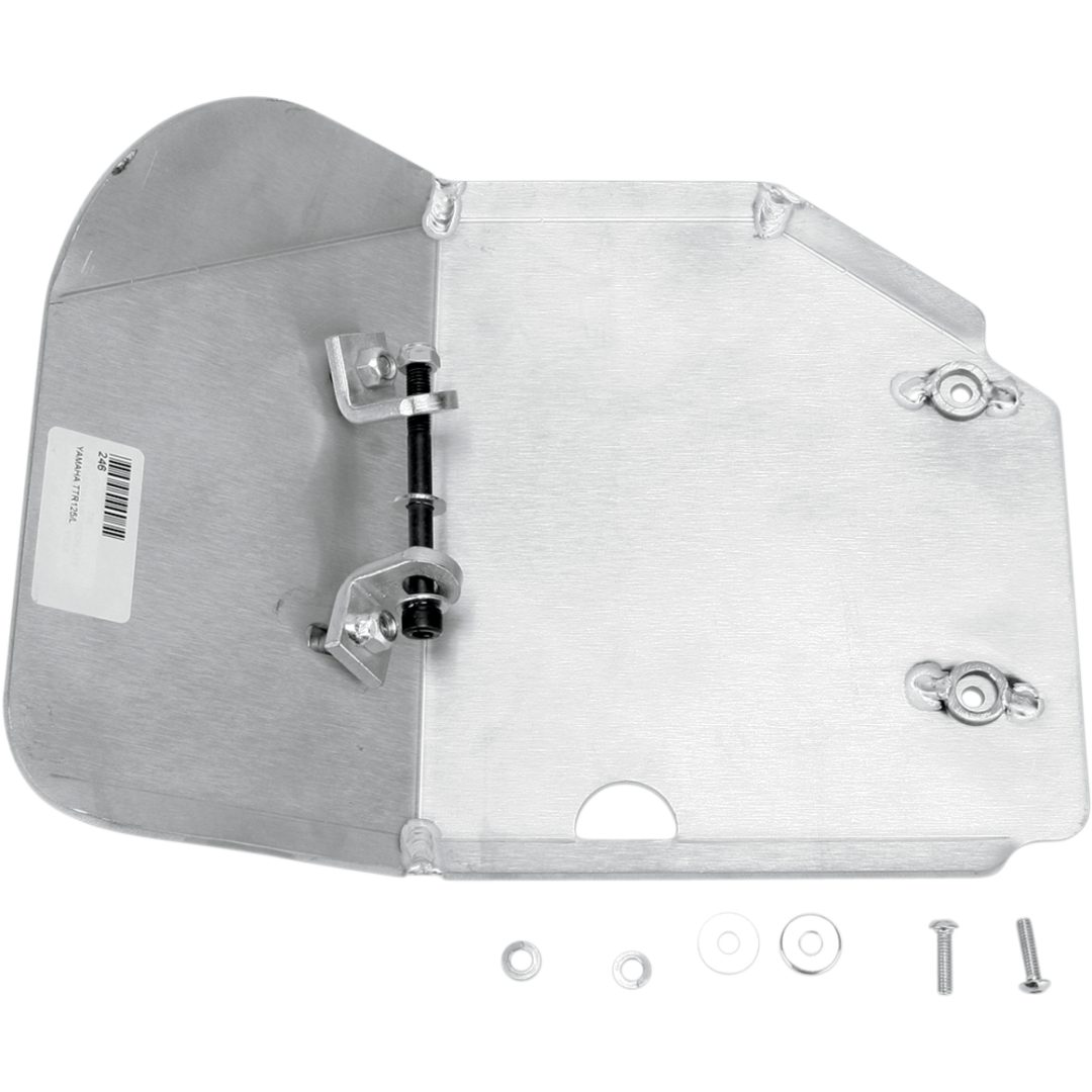 Hasplåt Aluminium Silver MOOSE RACING Hasplåt