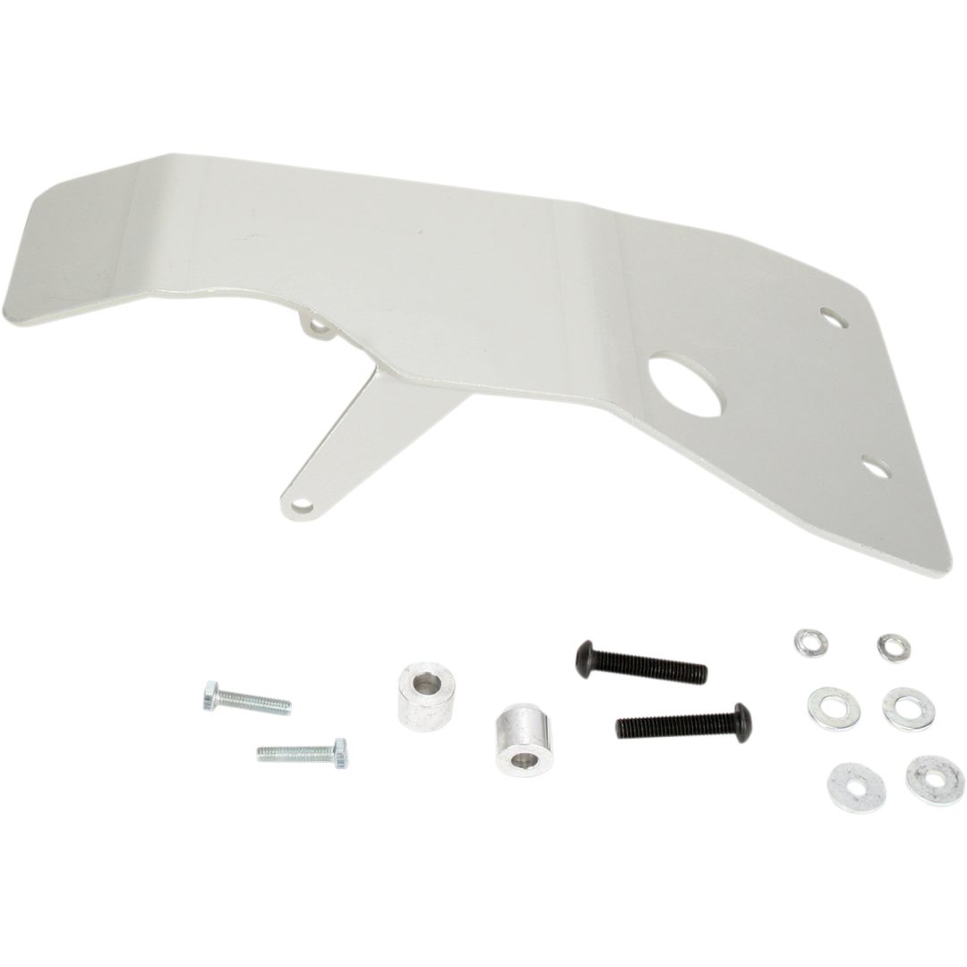 Hasplåt Aluminium Silver MOOSE RACING Hasplåt – bild 2