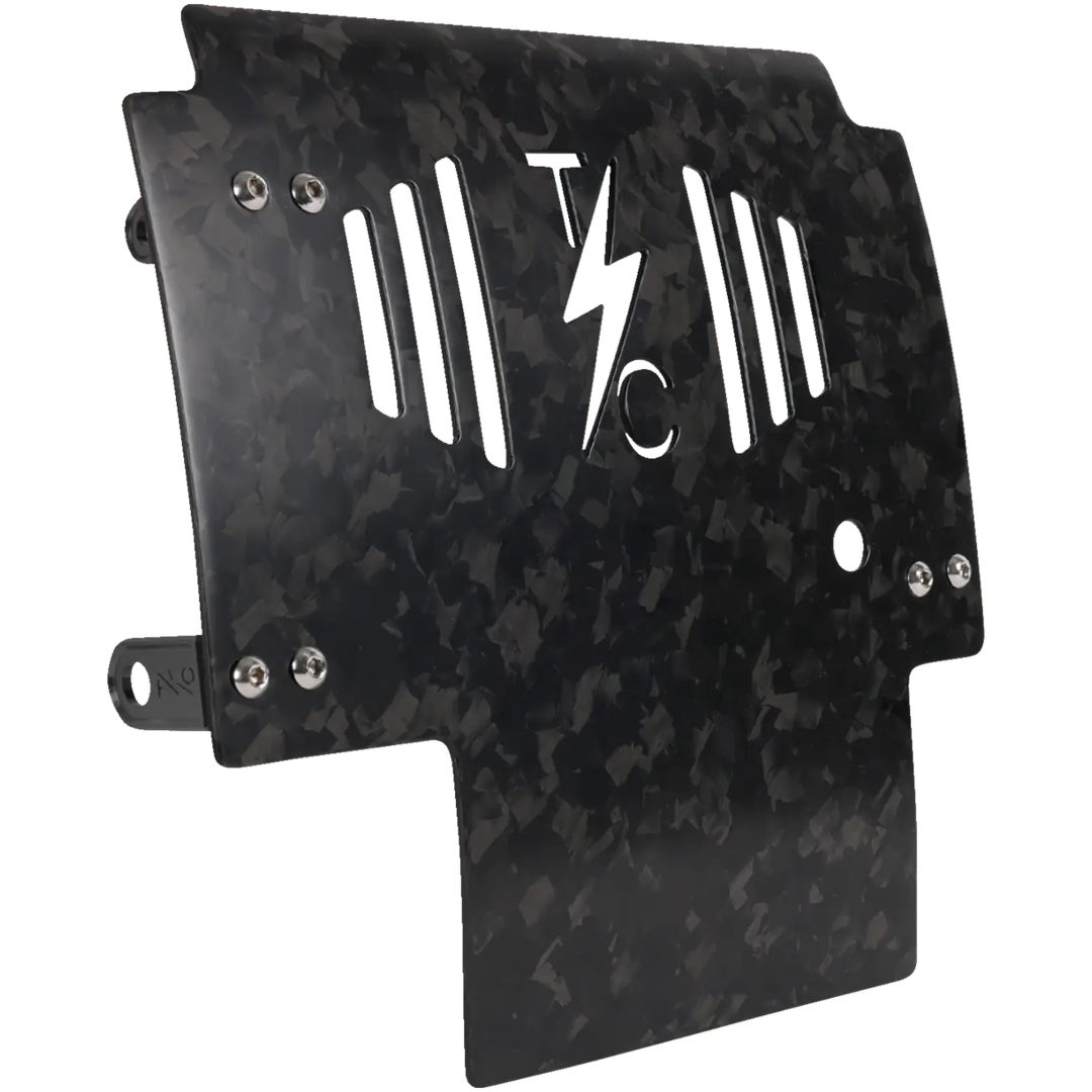 Hasplåt Forged Carbon Fiber Svart THRASHIN SUPPLY CO. – bild 3