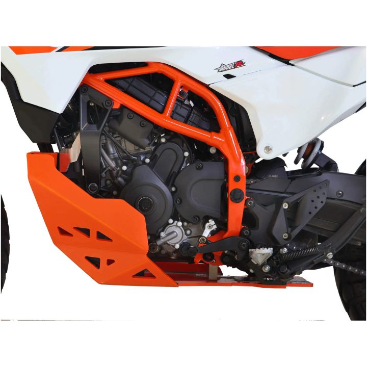 Hasplåt MX One Piece Orange AXP RACING – bild 2