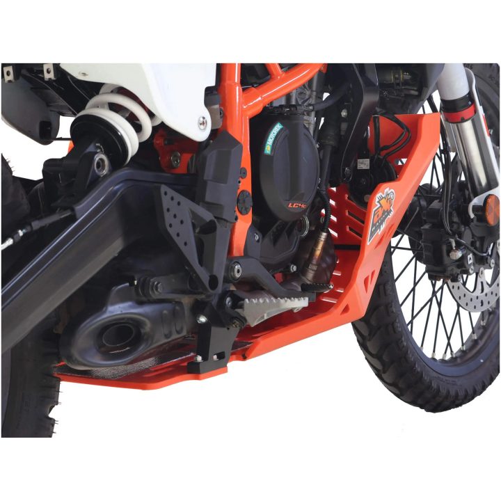 Hasplåt MX One Piece Orange AXP RACING – bild 3