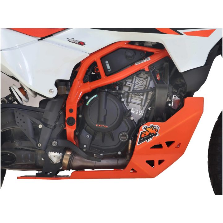 Hasplåt MX One Piece Orange AXP RACING – bild 6