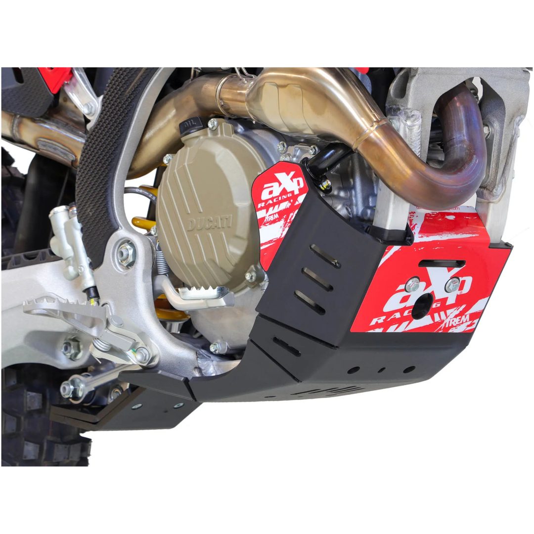 Hasplåt Xtrem Svart AXP RACING – bild 2
