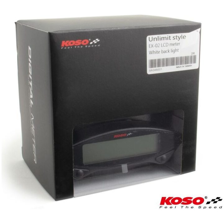 Hastighetsmätare DB EX-02 Svart KOSO – bild 5