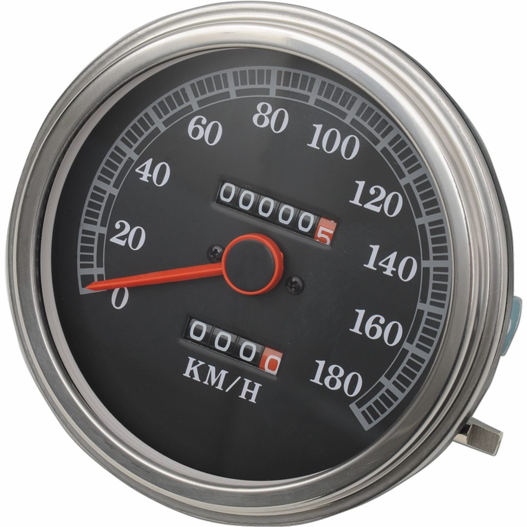 Hastighetsmätare Fl-stil 89 - 95 Km/h DRAG SPECIALTIES SPEEDO 2:1 89-95FACE KM/H