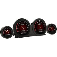 Hastighetsmätare HD-03X TFT Svart KOSO NORTH AMERICA