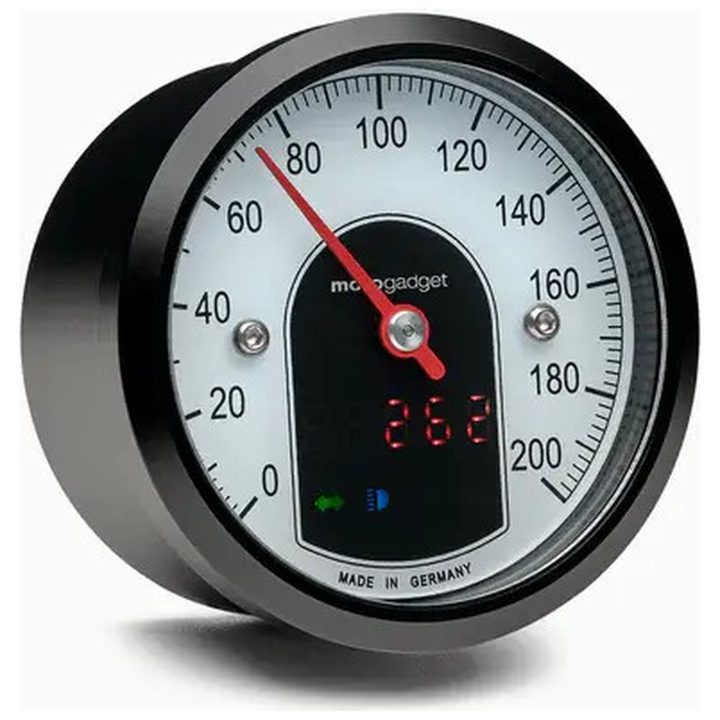 Hastighetsmätare Motoscope Tiny Analog Motogadget Svart – bild 2
