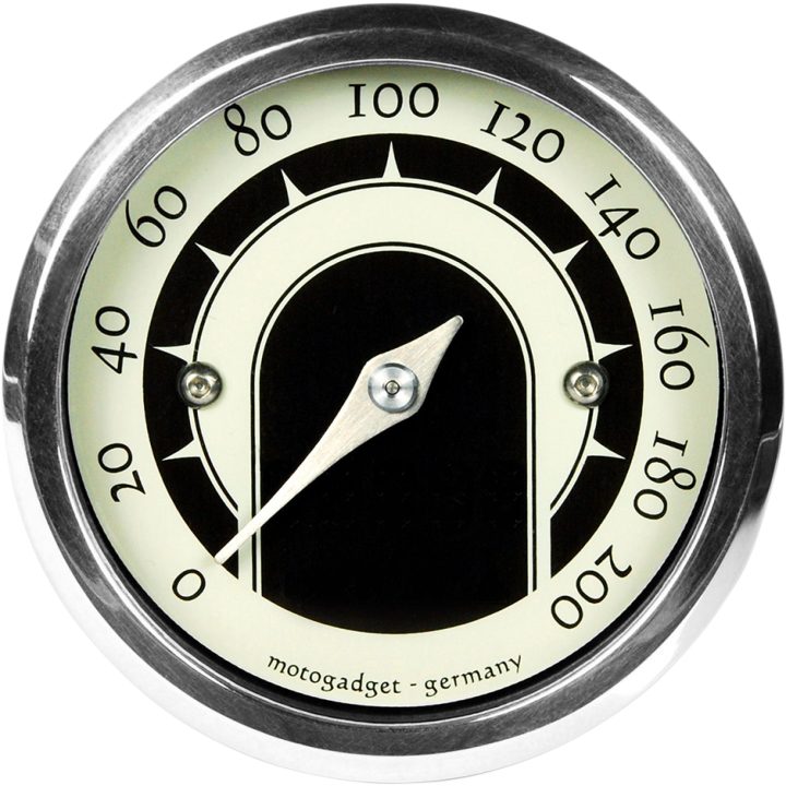 Hastighetsmätare Mst Flerfunktion MOTOGADGET ANALOGUE-SPEEDO 49MM BR – bild 2