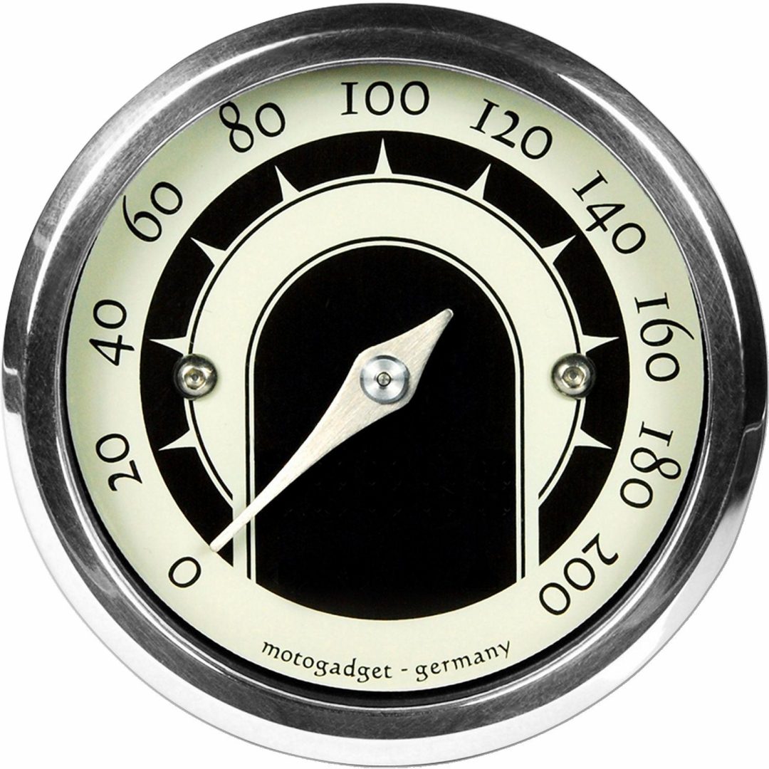 Hastighetsmätare Mst Flerfunktion MOTOGADGET ANALOGUE-SPEEDO 49MM BR