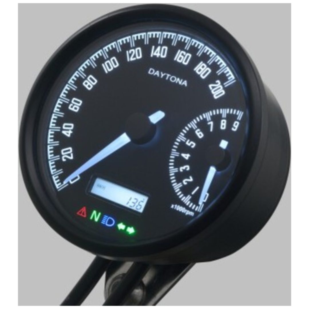 Hastighetsmätare & Varvräknare Multifunktionell DAYTONA