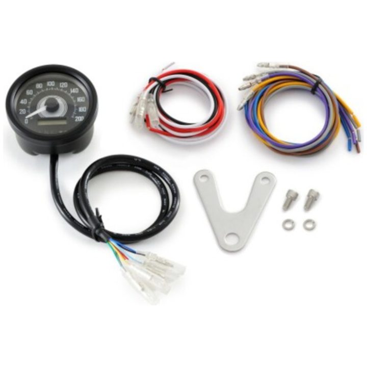 Hastighetsmätare Velona 60 Vit LED DAYTONA – bild 3