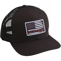 HAT SLIPPERY FLAG BLACK