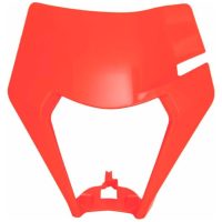 Headlight Plastic Neon Orange - KTM Rtech