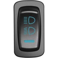 HEADLIGHT SWITCH POLARIS BLUE MSE