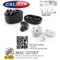 HEADSET TRÅDLÖST, SVARTMAC71BT Caliber
