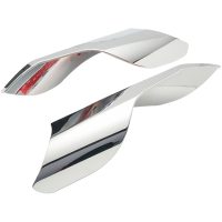 HEAT DEFLECTORS INDIAN CHROME