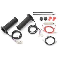 Heated Grip 4 Levels - 22.2mm Open End with Battery Protection (auto-off) Daytona