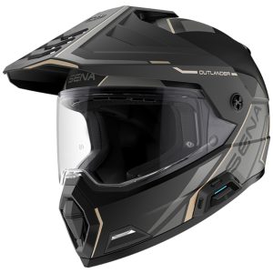 Helmet Outlander Mattsvart, S SENA