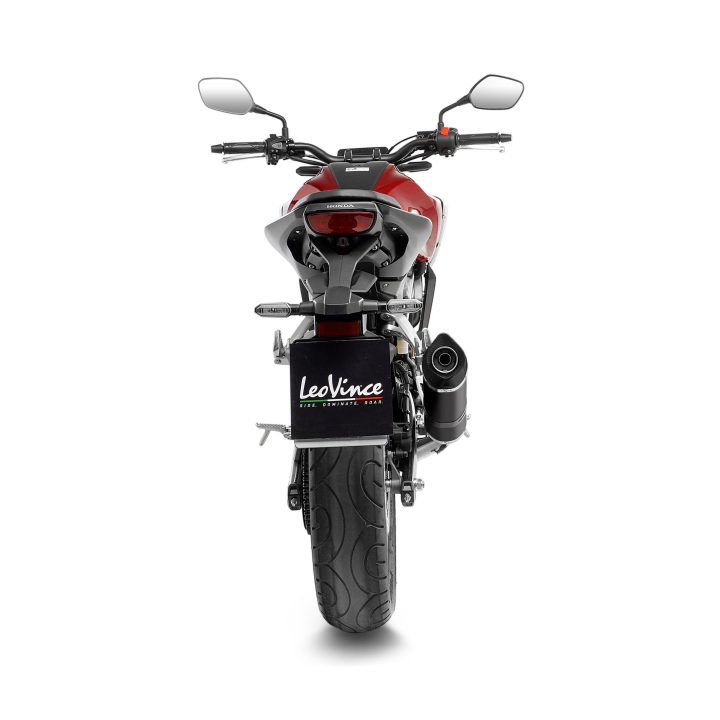 Helsystem 1-1 LV One Evo Black Edition Rostfritt LeoVince Rostfritt – bild 3