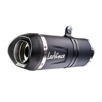 Helsystem 1-1 LV One Evo Black Edition Rostfritt LeoVince