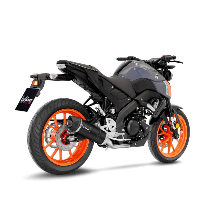 Helsystem 1-1 LV One Evo Black Edition Rostfritt LeoVince Rostfritt – bild 3
