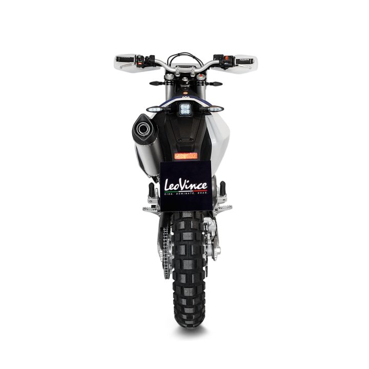 Helsystem 1-1 LV One Evo Rostfritt LeoVince Slash-down – bild 6