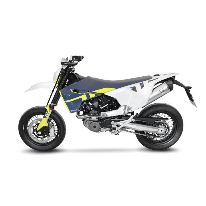 Helsystem 1-1 LV One Evo Rostfritt LeoVince Slash-down – bild 4