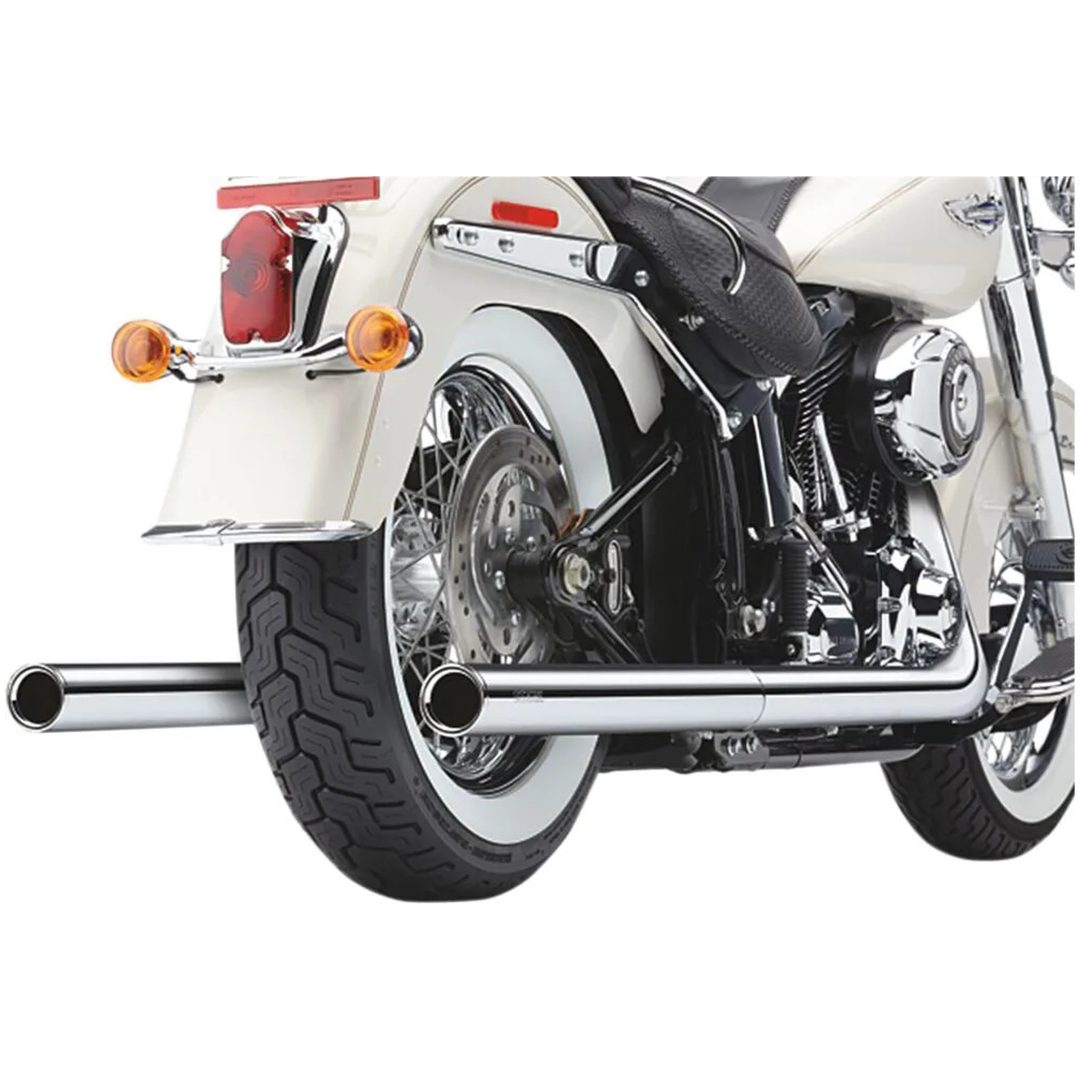 Helsystem 2-1 Bad Hombre Duals Rak Aluminium/Stål COBRA EXHAUST TD BT SFTL 86-06 – bild 4