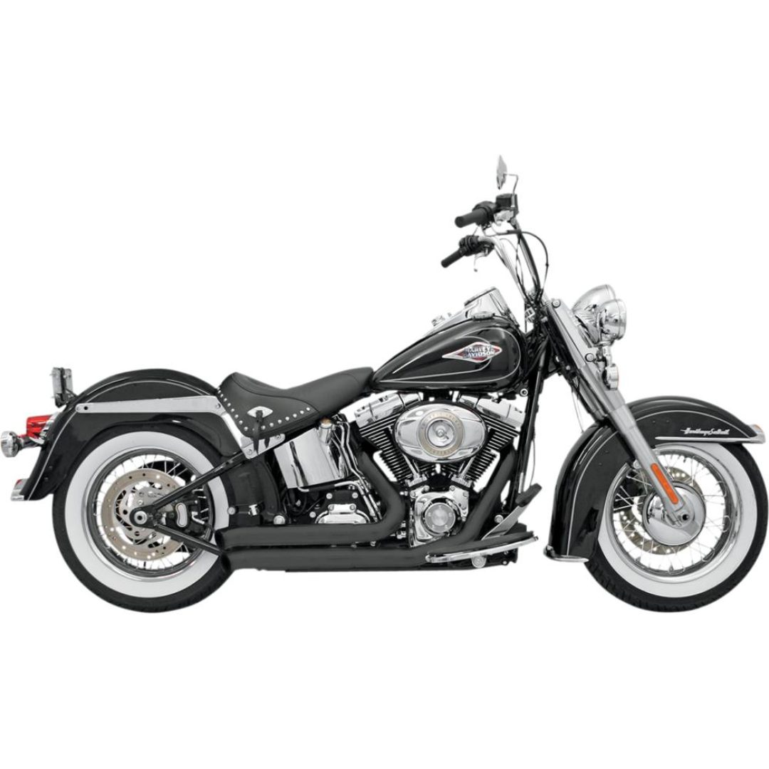 Helsystem 2-2 Firepower Series BASSANI XHAUST FireSweep Svart