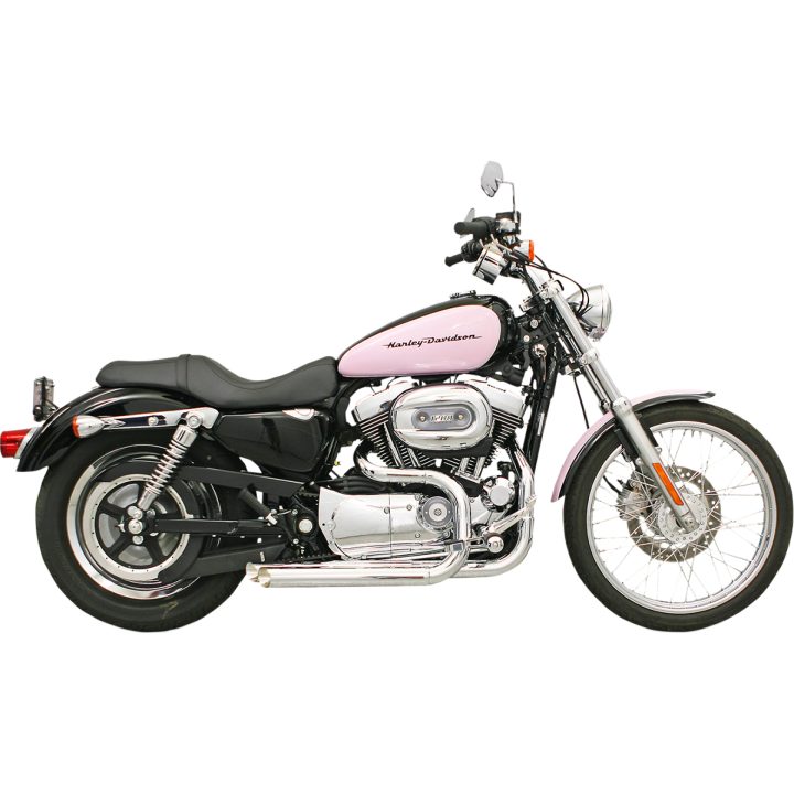 Helsystem 2-2 Pro Street BASSANI XHAUST Chrome / Slash cut – bild 2