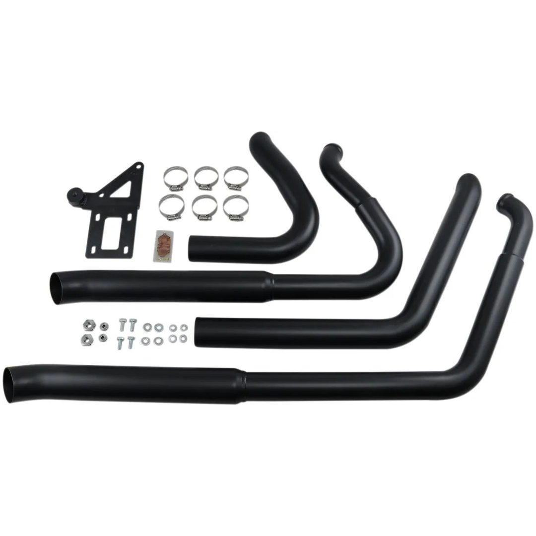Helsystem 2-2 Pro Street BASSANI XHAUST Turn-out / Svart – bild 2
