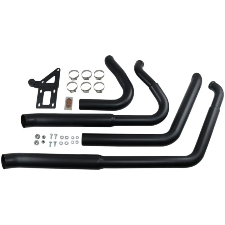Helsystem 2-2 Pro Street BASSANI XHAUST Turn-out / Svart – bild 2