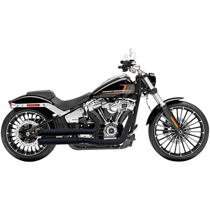 Helsystem 2-2 Pro Street BASSANI XHAUST Turn-out / Svart – bild 3