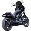 Helsystem 2-into-1 Qualifier Svart Guardian Svart S&S CYCLE Avgassystem – miniatyr 3