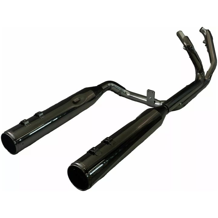 Helsystem 2-into-2 Dominator Eclipse KHROME WERKS – bild 2