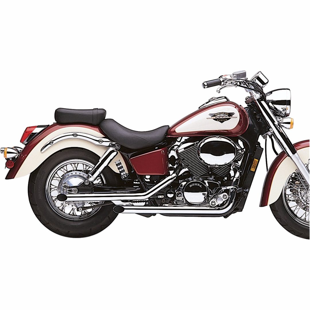 Helsystem Drag Pipe COBRA Chrome / Slash-Cut