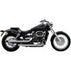Helsystem Drag Pipe COBRA Chrome / Slash-Cut – miniatyr 1
