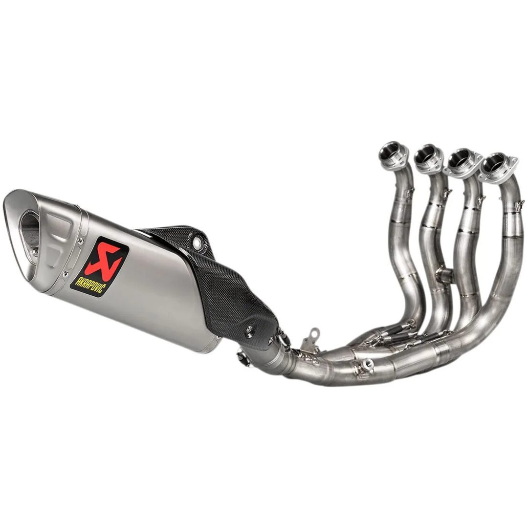 Helsystem Evolution 4-i-1 Titan Akrapovic Ljuddämpare