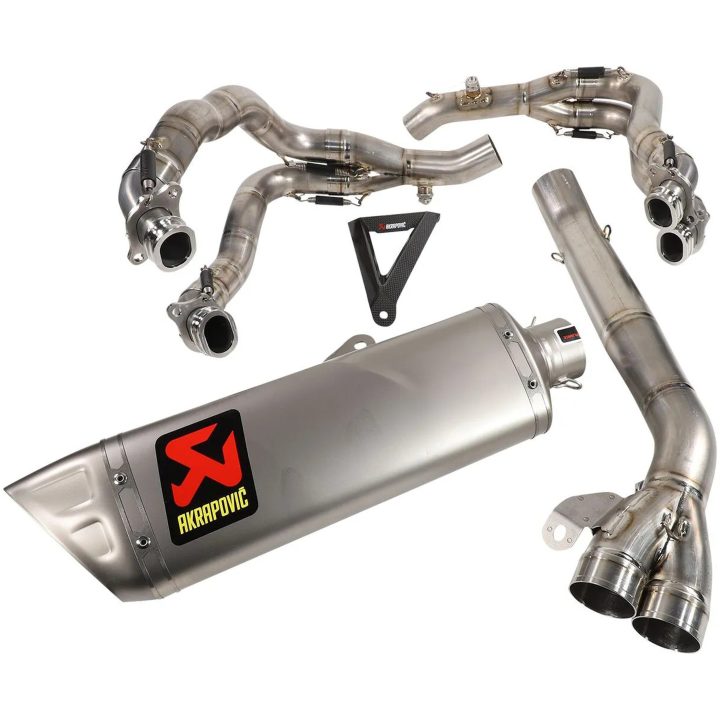 Helsystem Evolution 4-i-1 Titan Akrapovic Ljuddämpare – bild 4