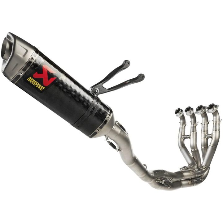 Helsystem Evolution Kolfiber Akrapovic Ljuddämpare – bild 2