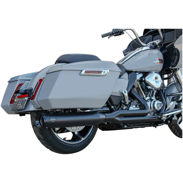 Helsystem GNX 2-into-1 Svart S&S CYCLE – bild 2