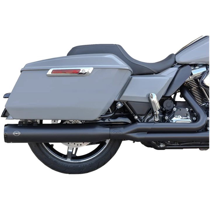 Helsystem GNX 2-into-1 Svart S&S CYCLE – bild 3