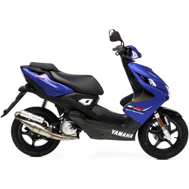 Helsystem Hand Made TT 2-takt Silver LEOVINCE – bild 2
